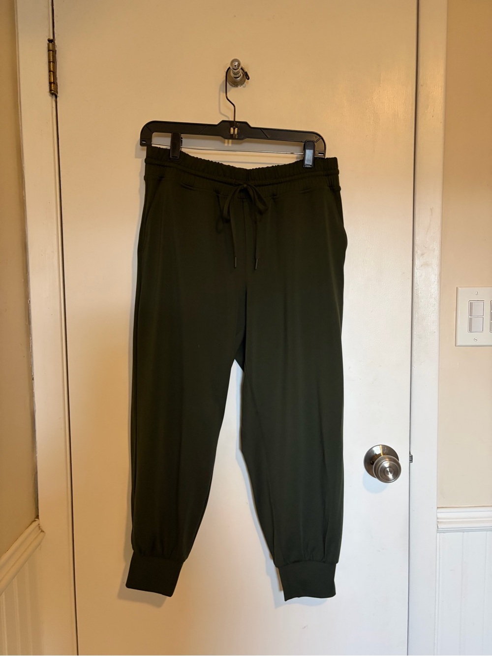 Lou & Grey Dark Olive Drawstring Joggers